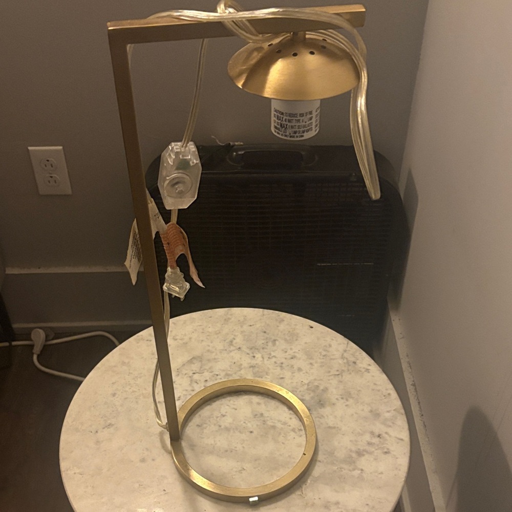 Gold Lantern Accent Light